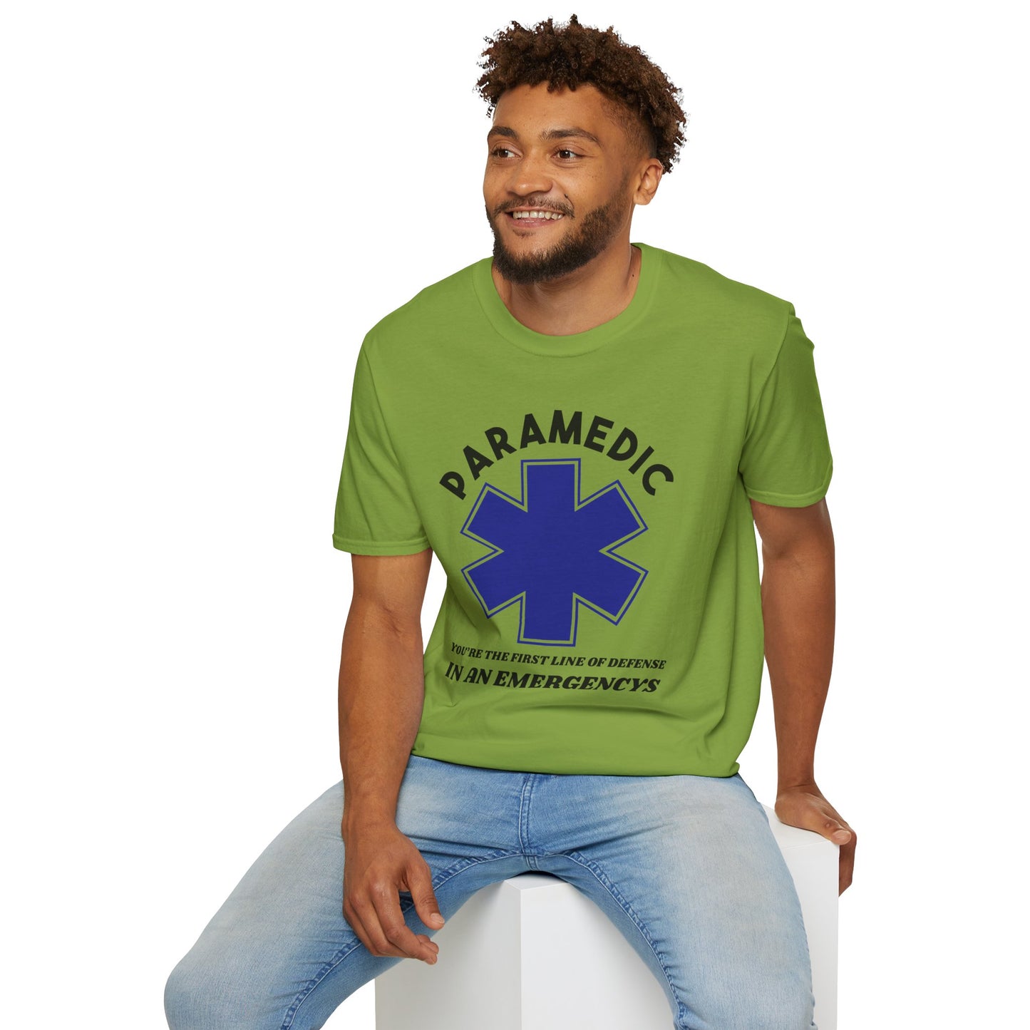 EMS Inspiration Softstyle T-Shirt – You’re the first line of defense in an emergency