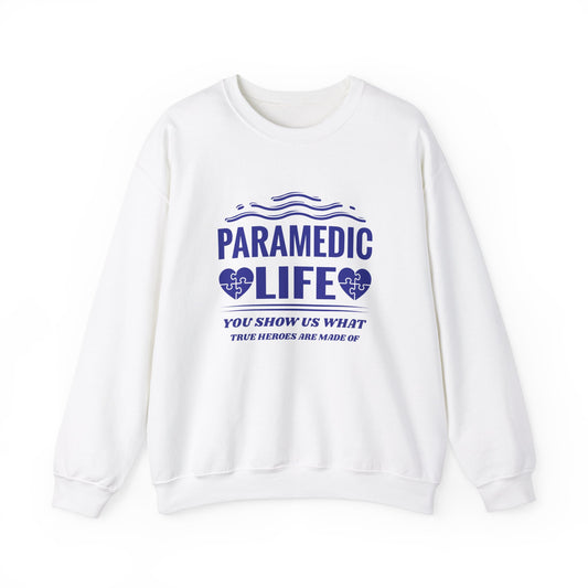 EMS Unisex Crewneck Sweatshirt – You show us what true heroes are made of