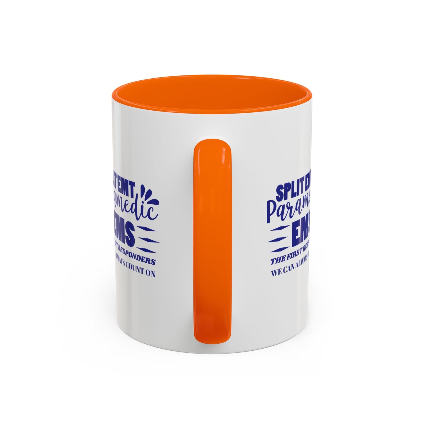 EMS Accent Coffee Mug – EMS: the first responders we can always count on