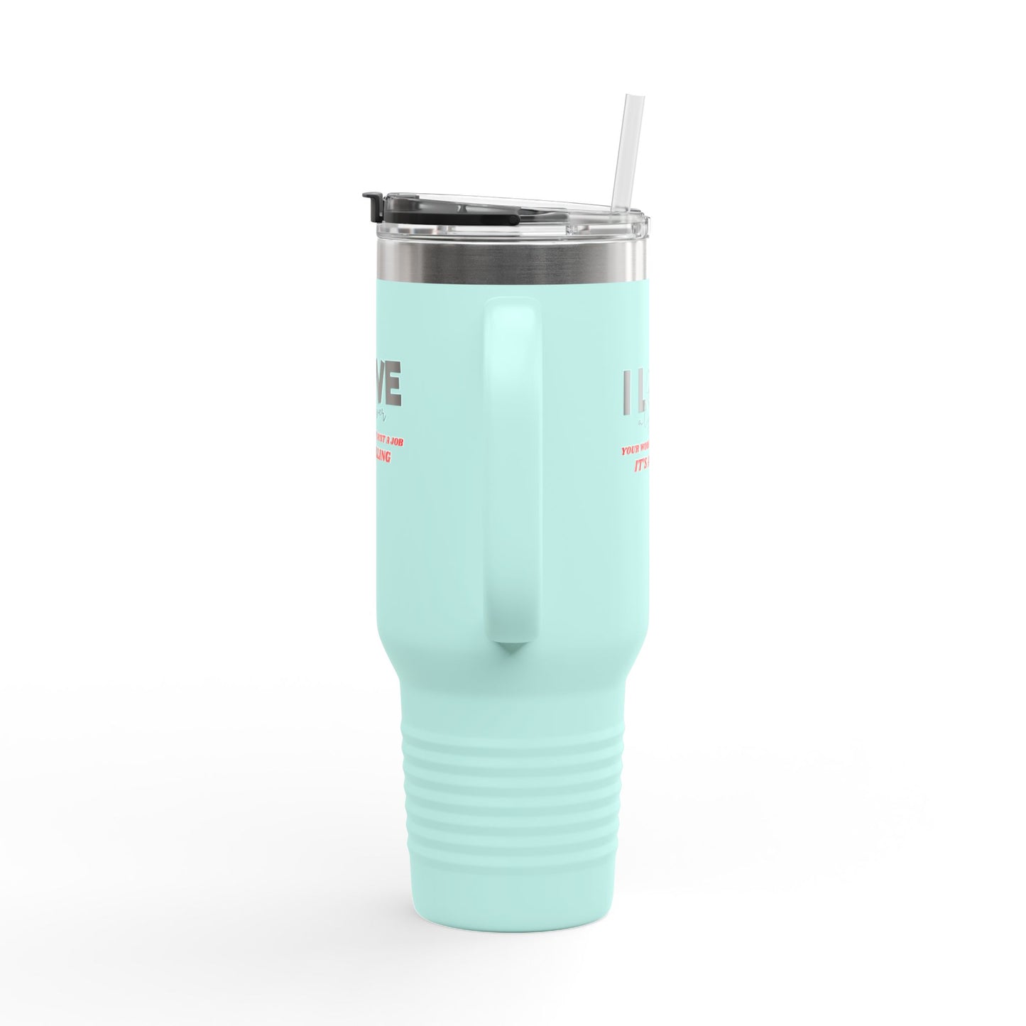 EMS Insulated Travel Mug, 40oz - Your work isn’t just a job, it’s a calling