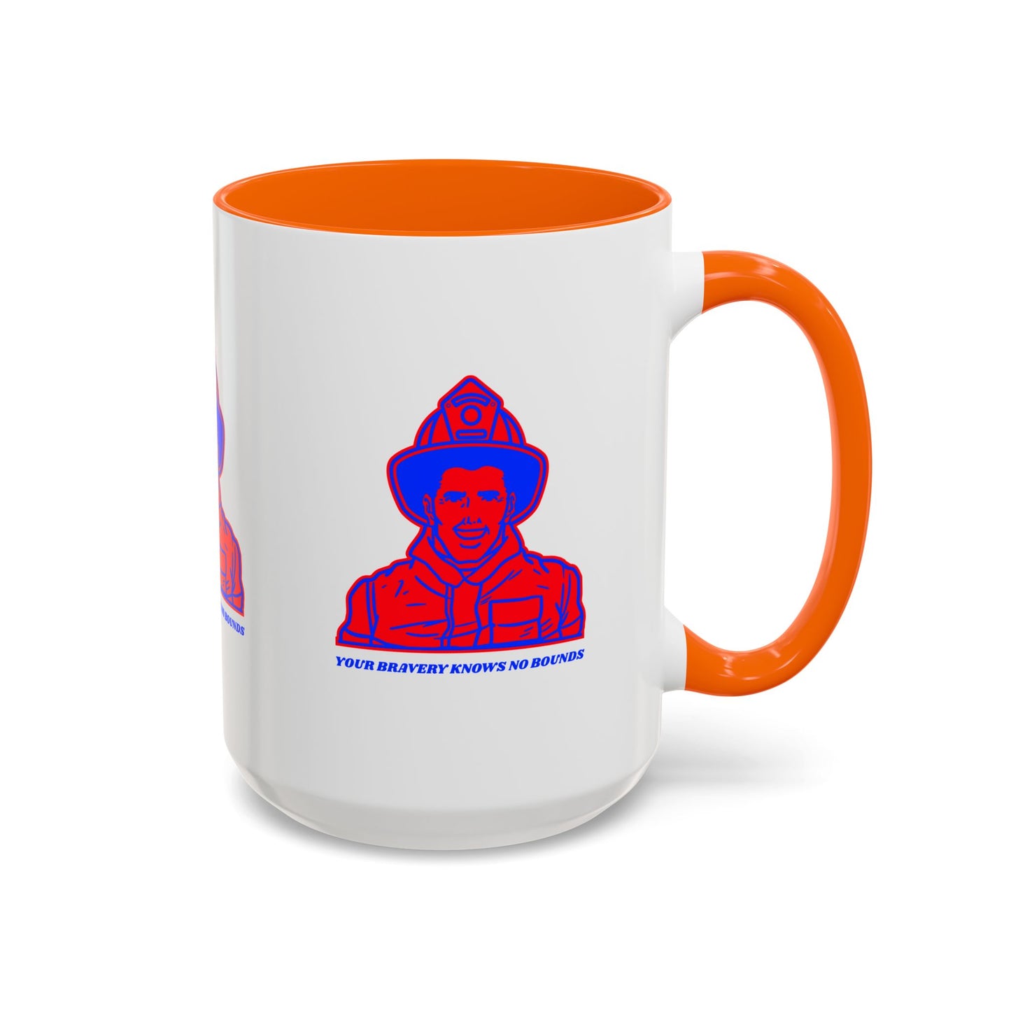 Firefighter Accent Coffee Mug – Your bravery knows no bounds