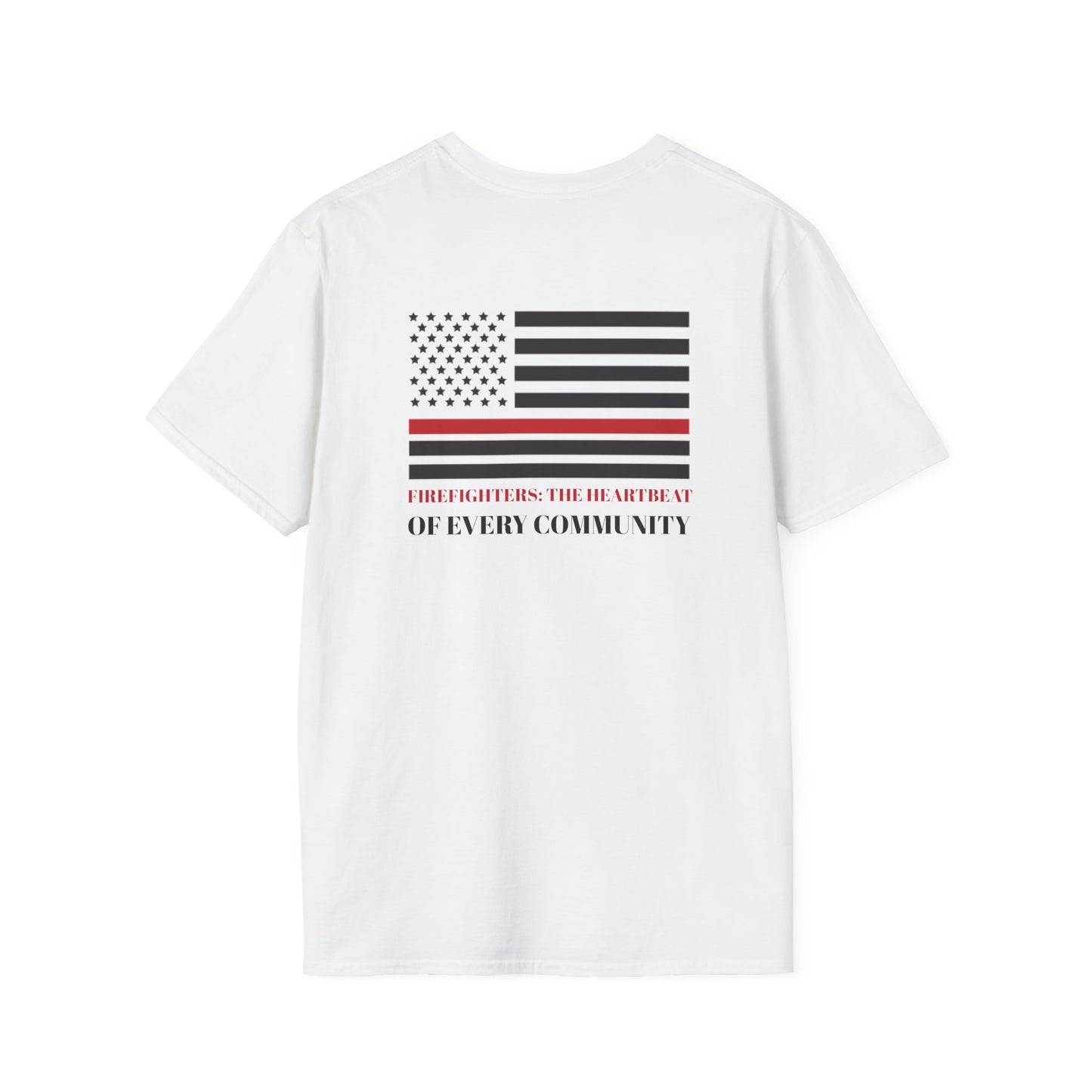 Firefighter Softstyle T-Shirt – Firefighters: The heartbeat of every community