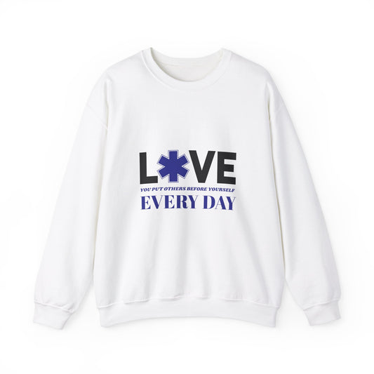 EMS Unisex Crewneck Sweatshirt – You put others before yourself every day