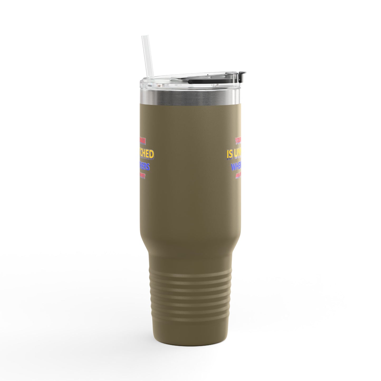 EMS Insulated Travel Mug, 40oz - Your courage is unmatched when others are at their lowest