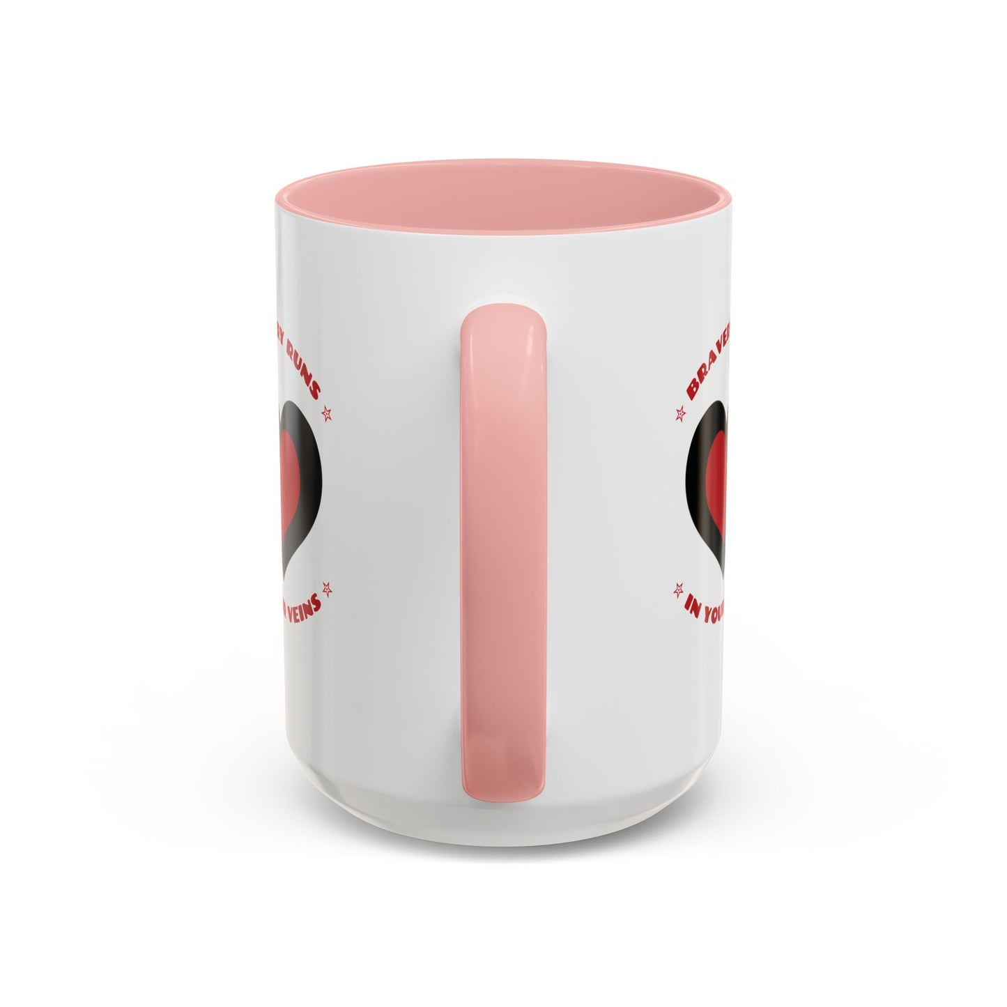Firefighter Accent Coffee Mug – Bravery runs in your veins