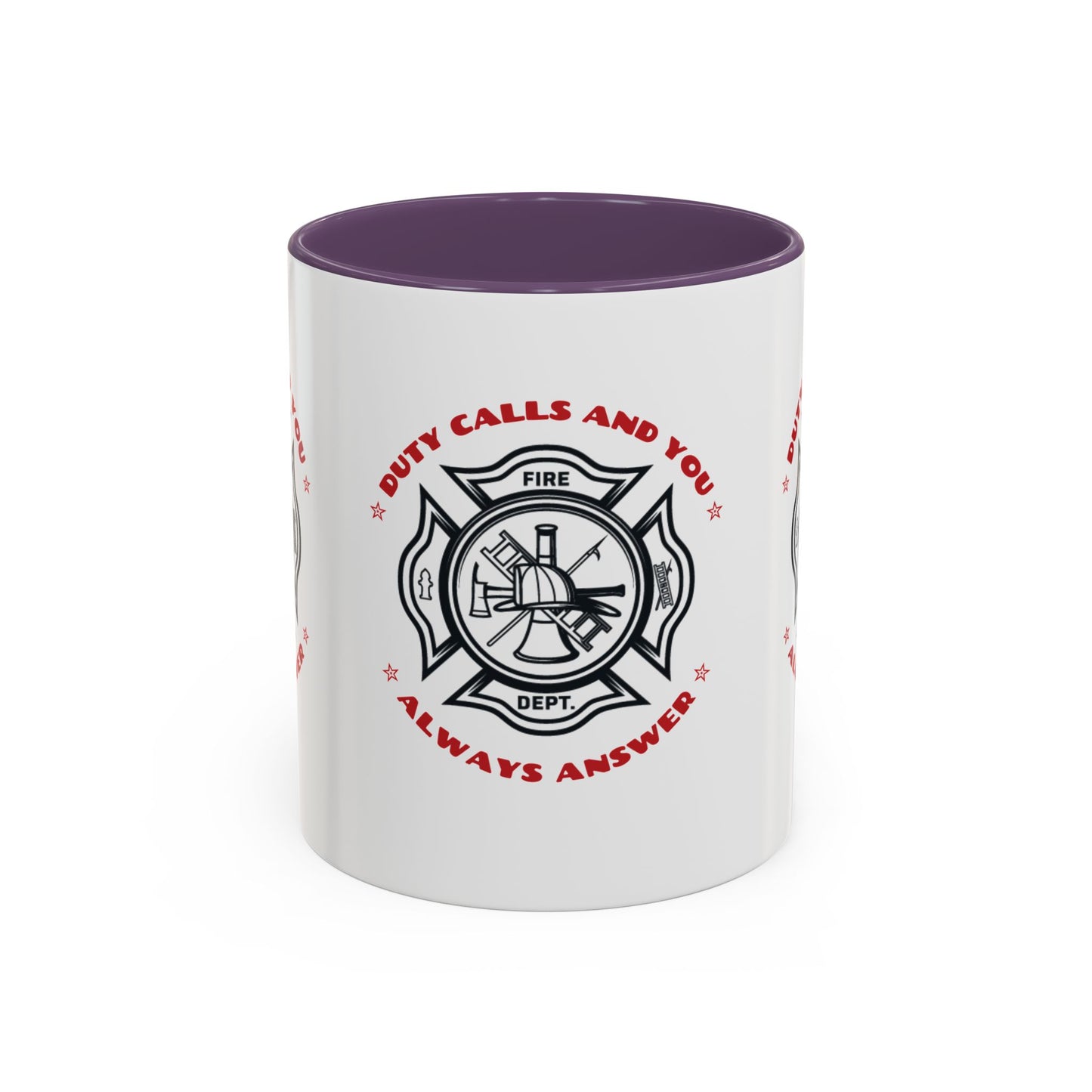 Firefighter Accent Coffee Mug – Duty calls, and you always answer