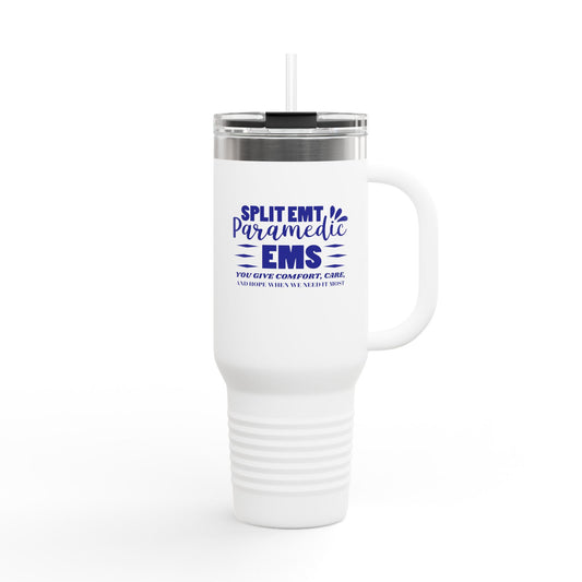 EMS Insulated Travel Mug, 40oz - You give comfort, care, and hope when we need it most