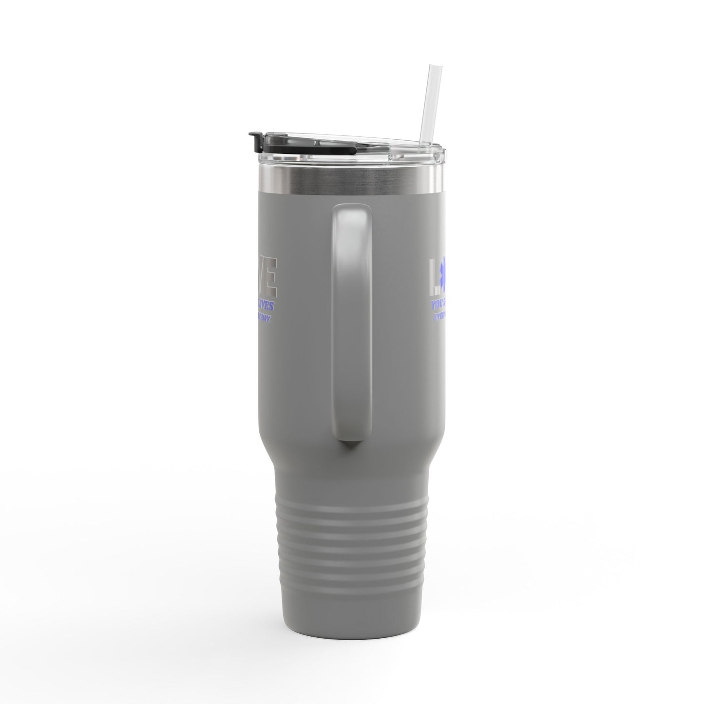 EMS Insulated Travel Mug, 40oz - You save lives every single day
