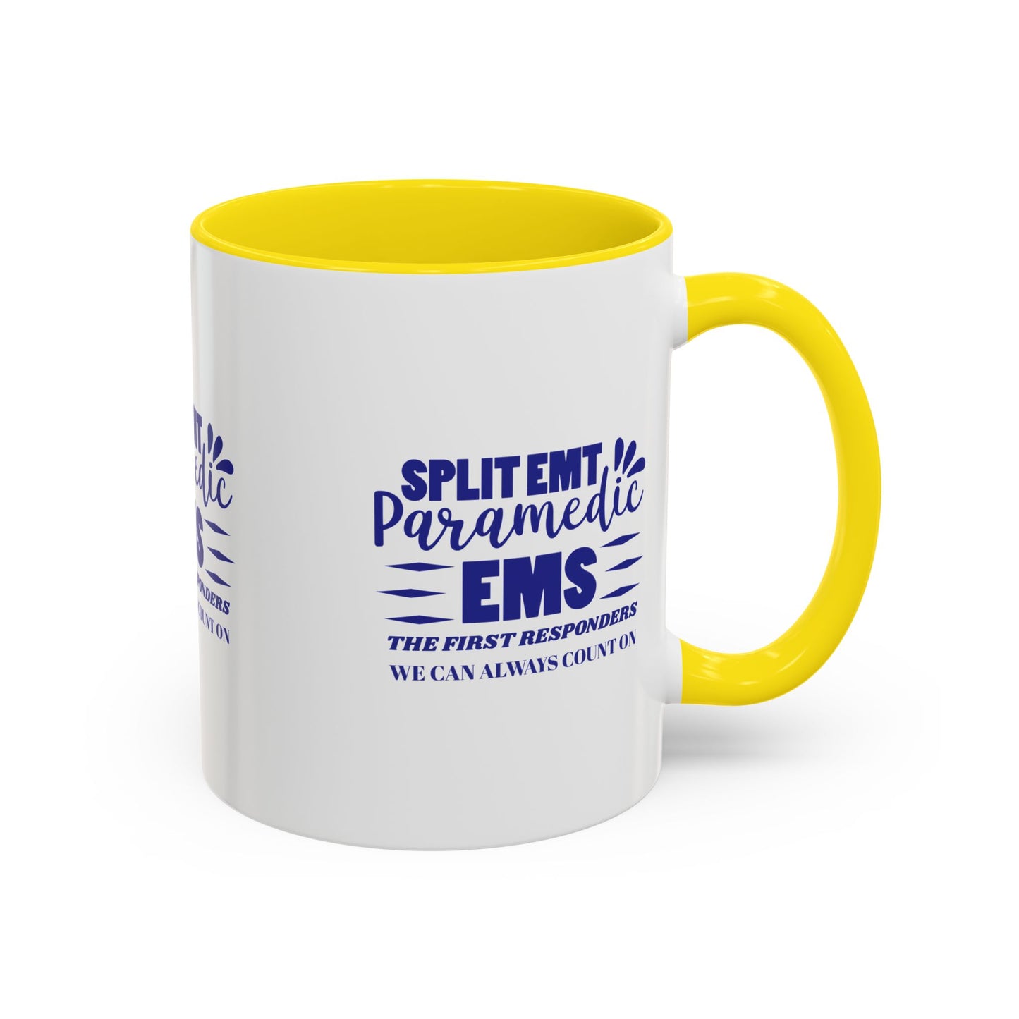 EMS Accent Coffee Mug – EMS: the first responders we can always count on