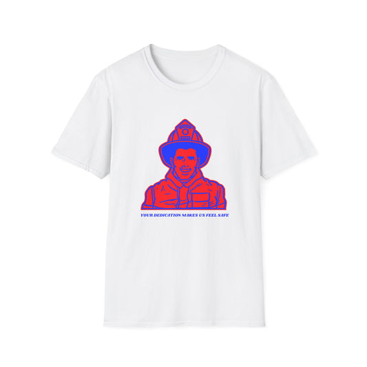 Firefighter Softstyle T-Shirt – Your dedication makes us feel safe