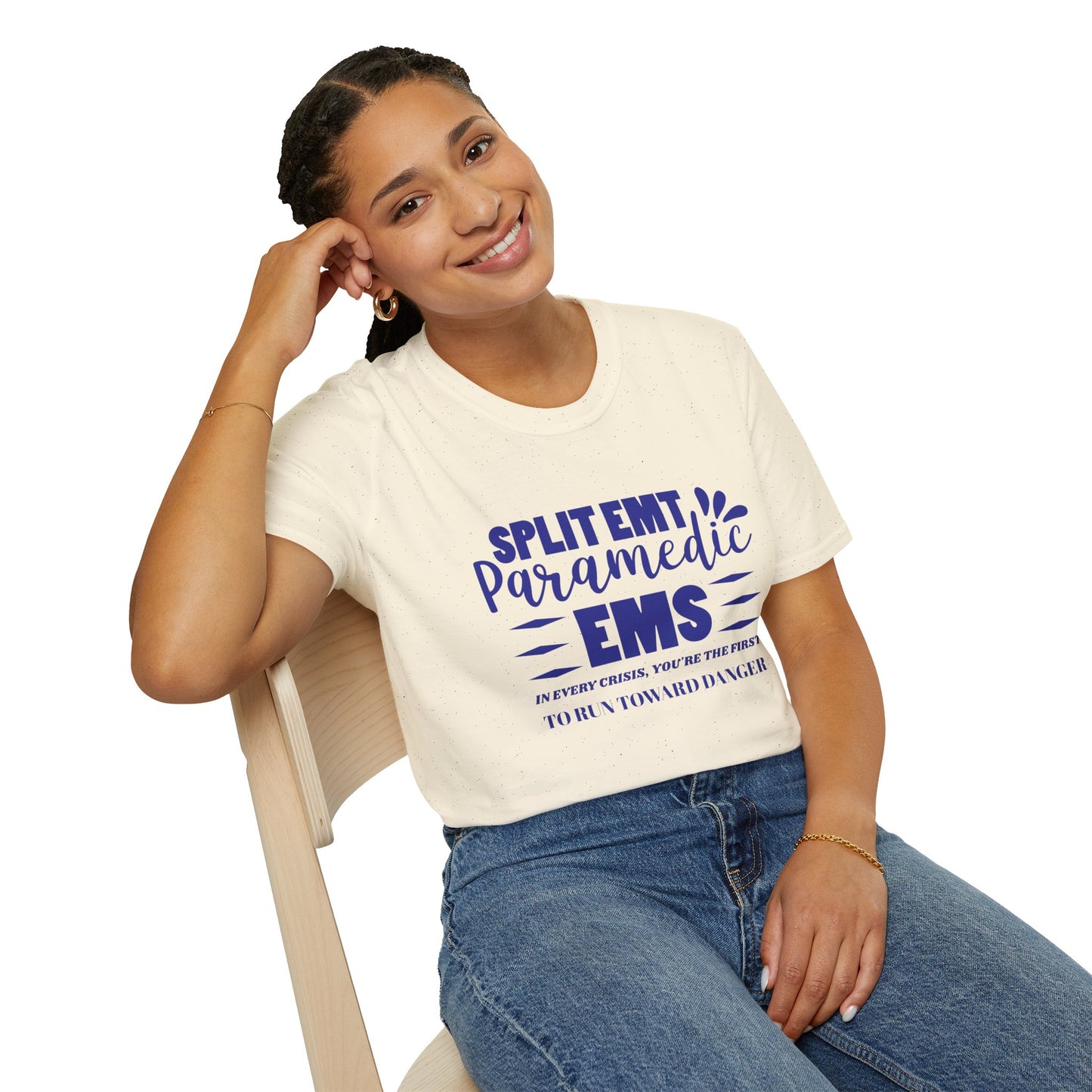 EMS Inspiration Softstyle T-Shirt – In every crisis, you're the first to run toward danger