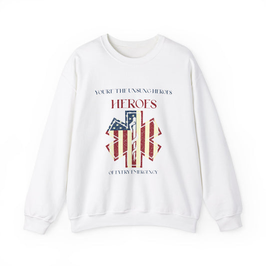 EMS Unisex Crewneck Sweatshirt – You’re the unsung heroes of every emergency