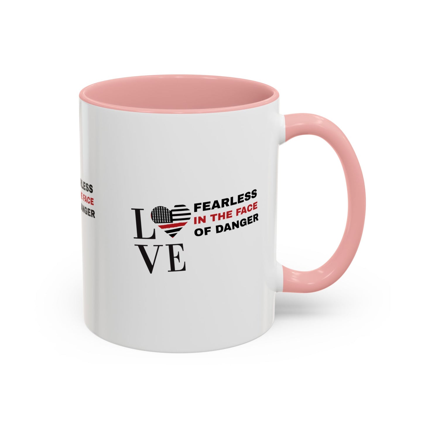 Firefighter Accent Coffee Mug – Fearless in the face of danger