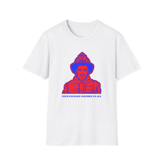 Firefighter Softstyle T-Shirt – Your courage inspires us all