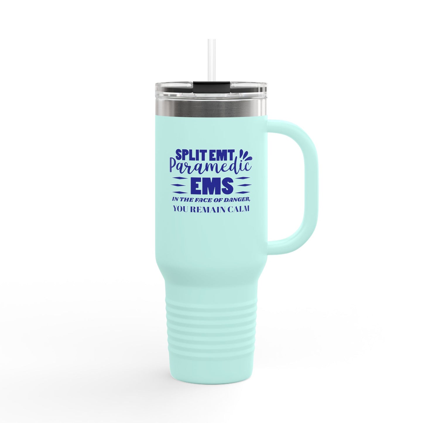 EMS Insulated Travel Mug, 40oz - In the face of danger, you remain calm