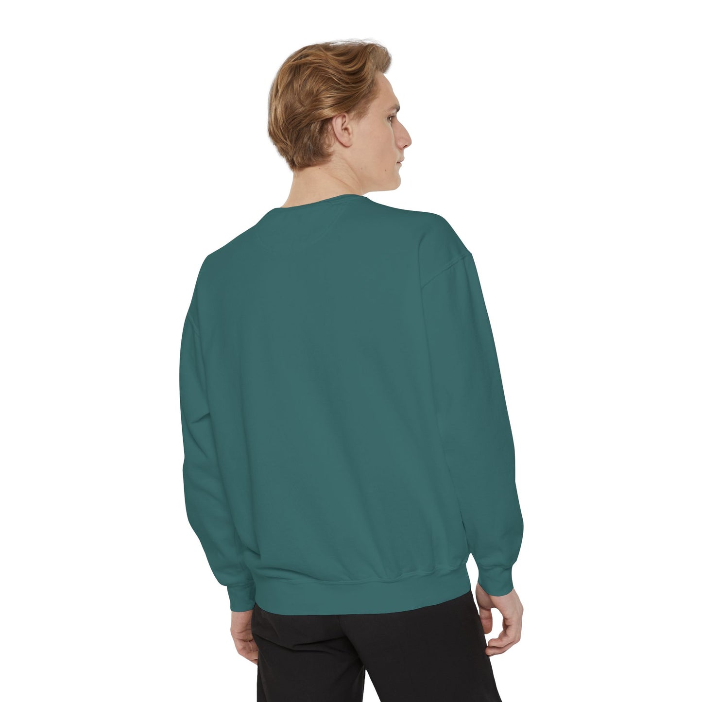 EMS Unisex Garment-Dyed Sweatshirt –You remind us that heroes come in many forms