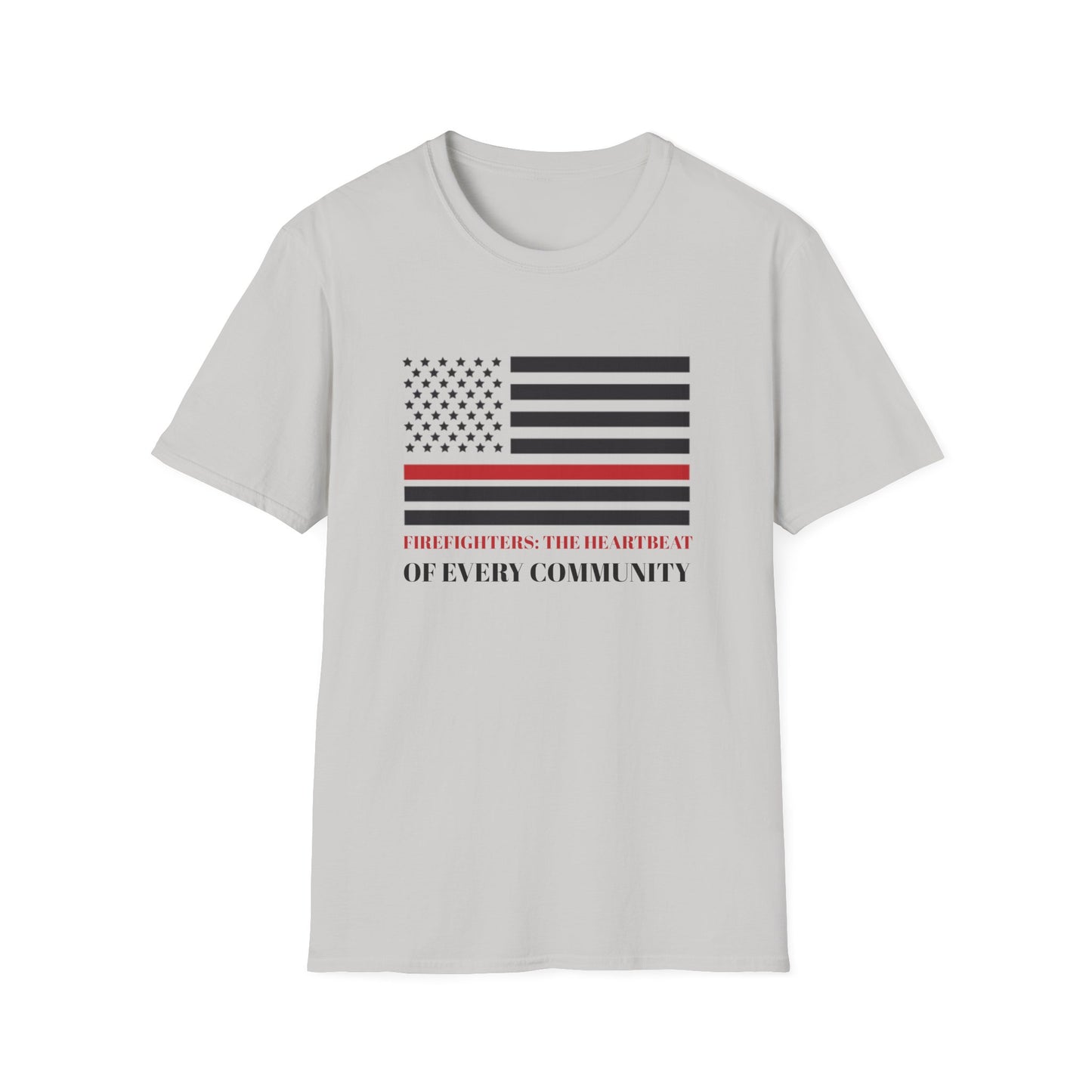 Firefighter Softstyle T-Shirt – Firefighters: The heartbeat of every community