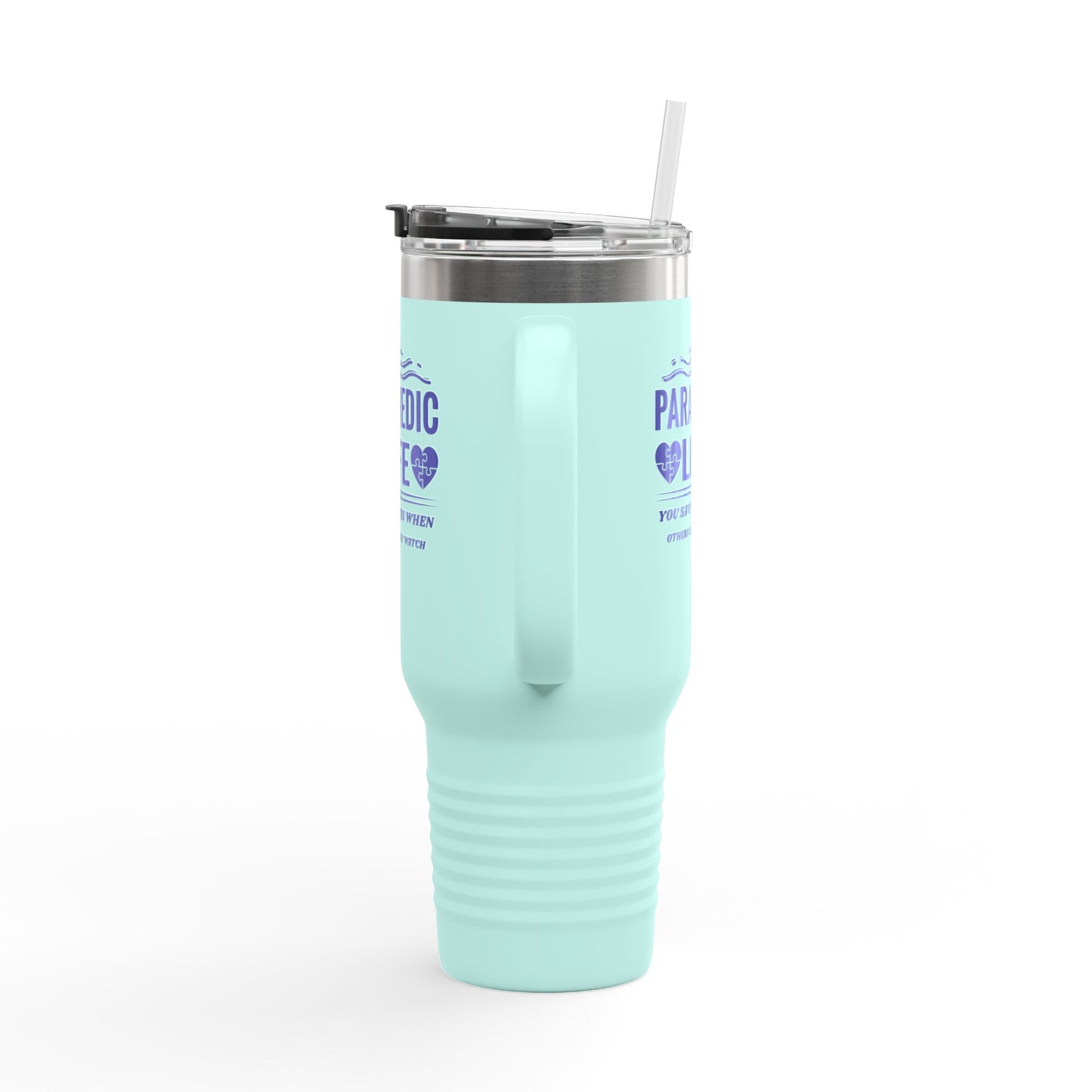 EMS Insulated Travel Mug, 40oz - You save lives when others can only watch