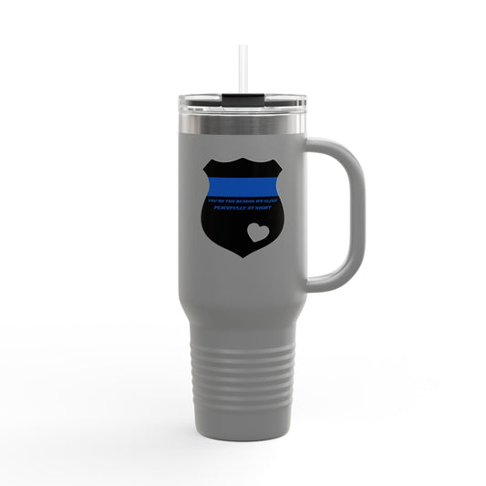 Travel Mug, 40oz Honoring Our Police Heroes