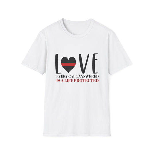Firefighter Softstyle T-Shirt – Every call answered is a life protected