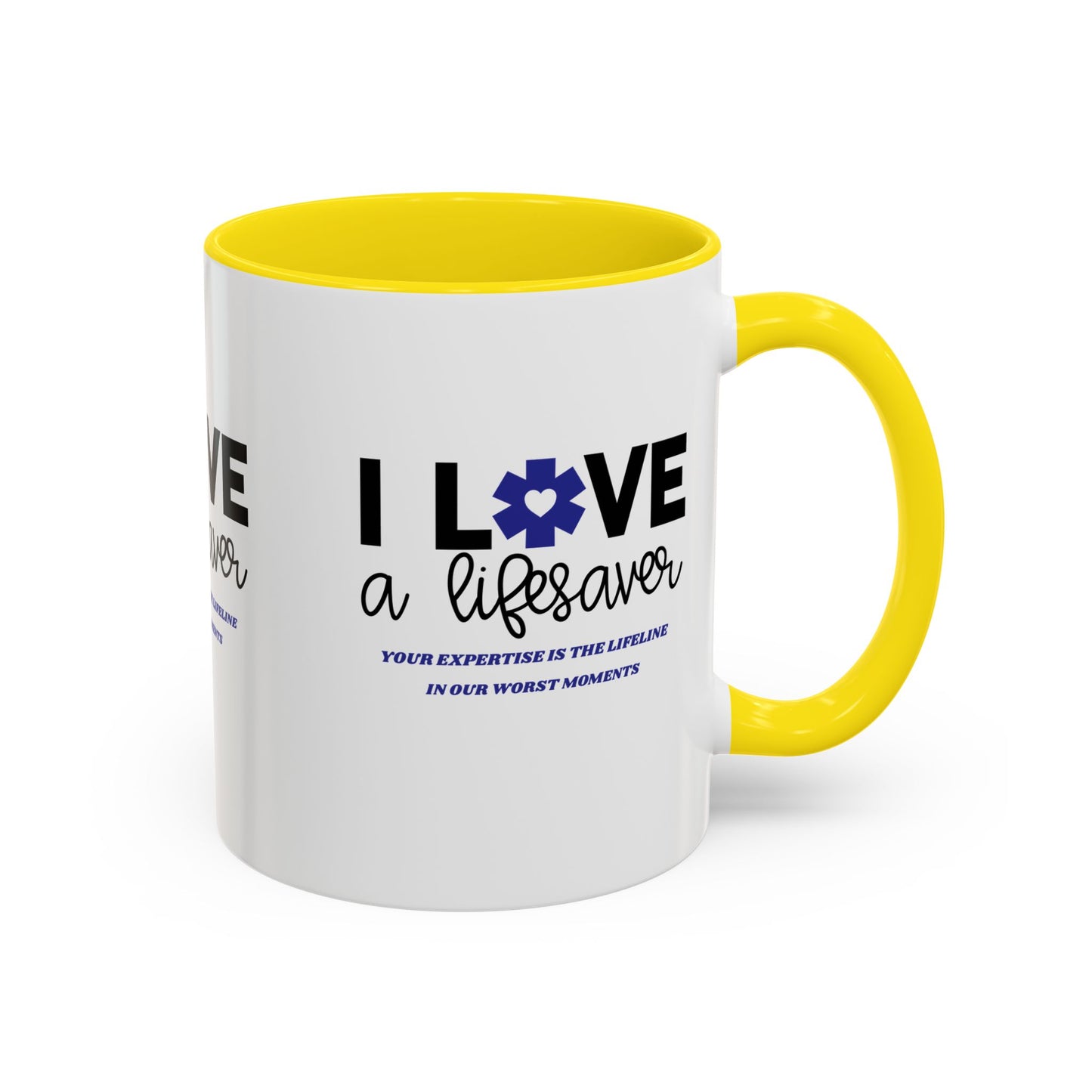 EMS Accent Coffee Mug – Your expertise is the lifeline in our worst moments