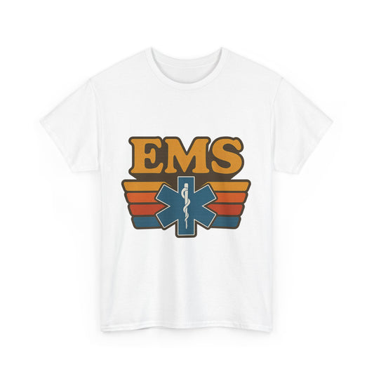 Vintage EMS Shirts Graphic – Star of Life Retro Logo