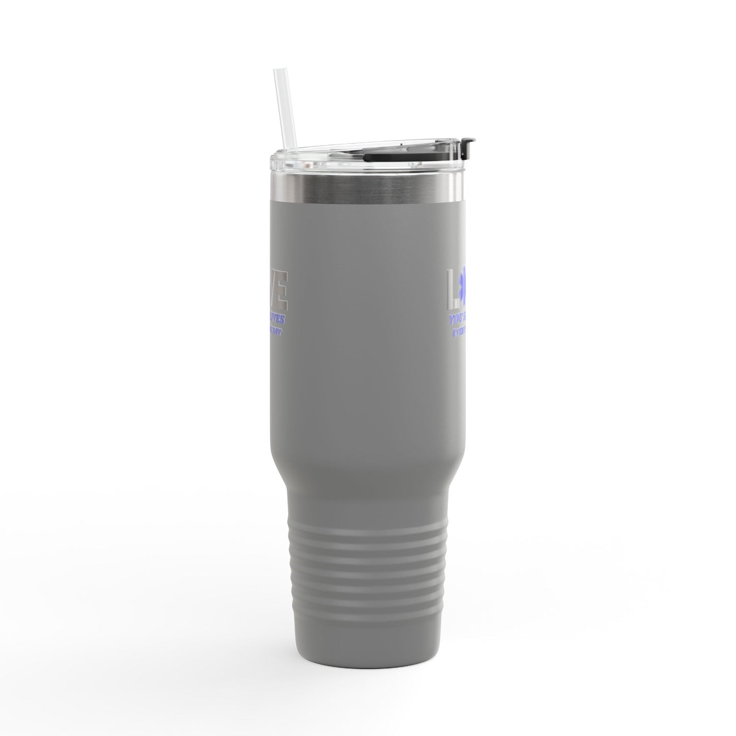 EMS Insulated Travel Mug, 40oz - You save lives every single day