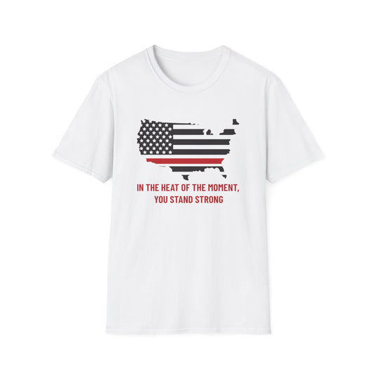 Firefighter Softstyle T-Shirt – In the heat of the moment, you stand strong