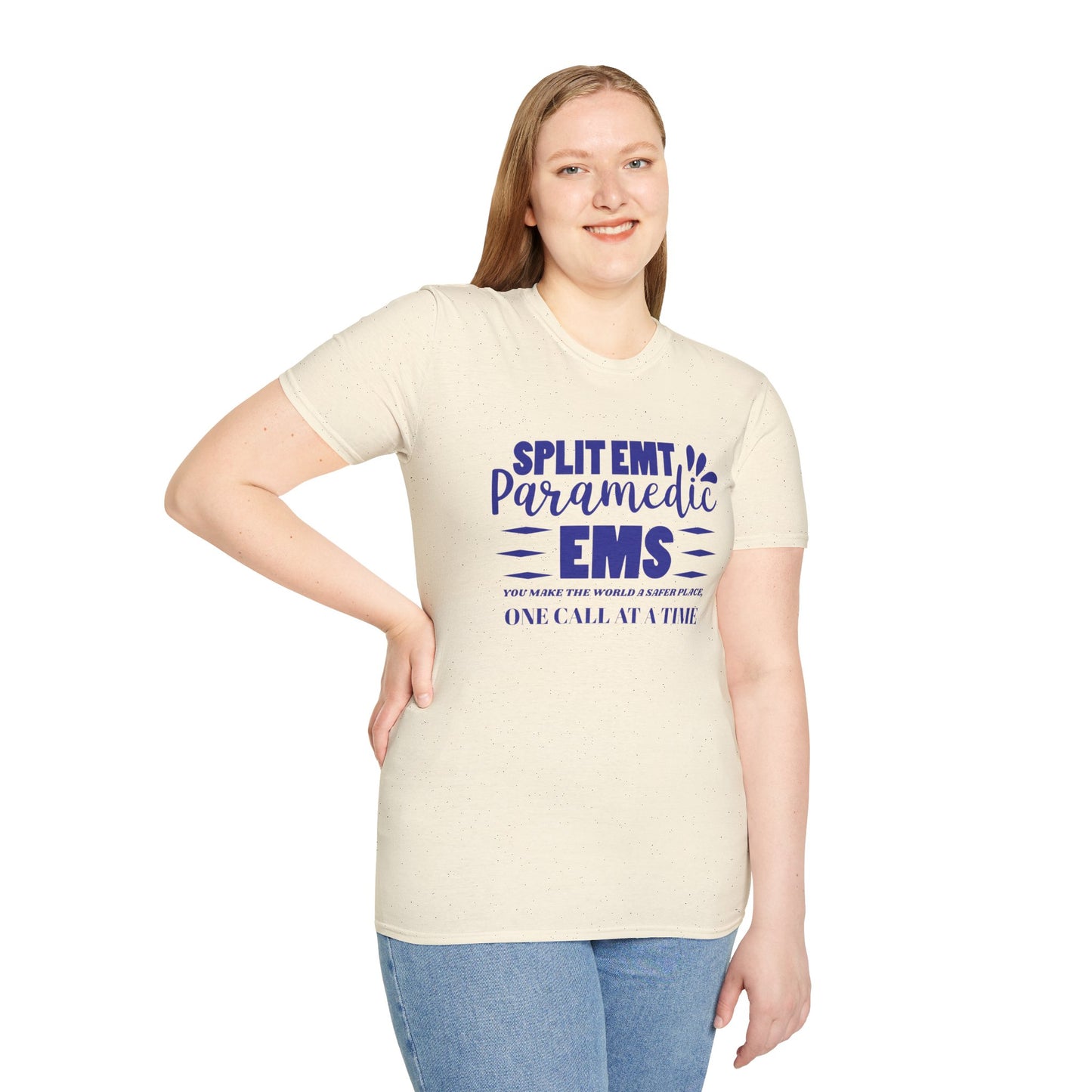 EMS Inspiration Softstyle T-Shirt – You make the world a safer place, one call at a time