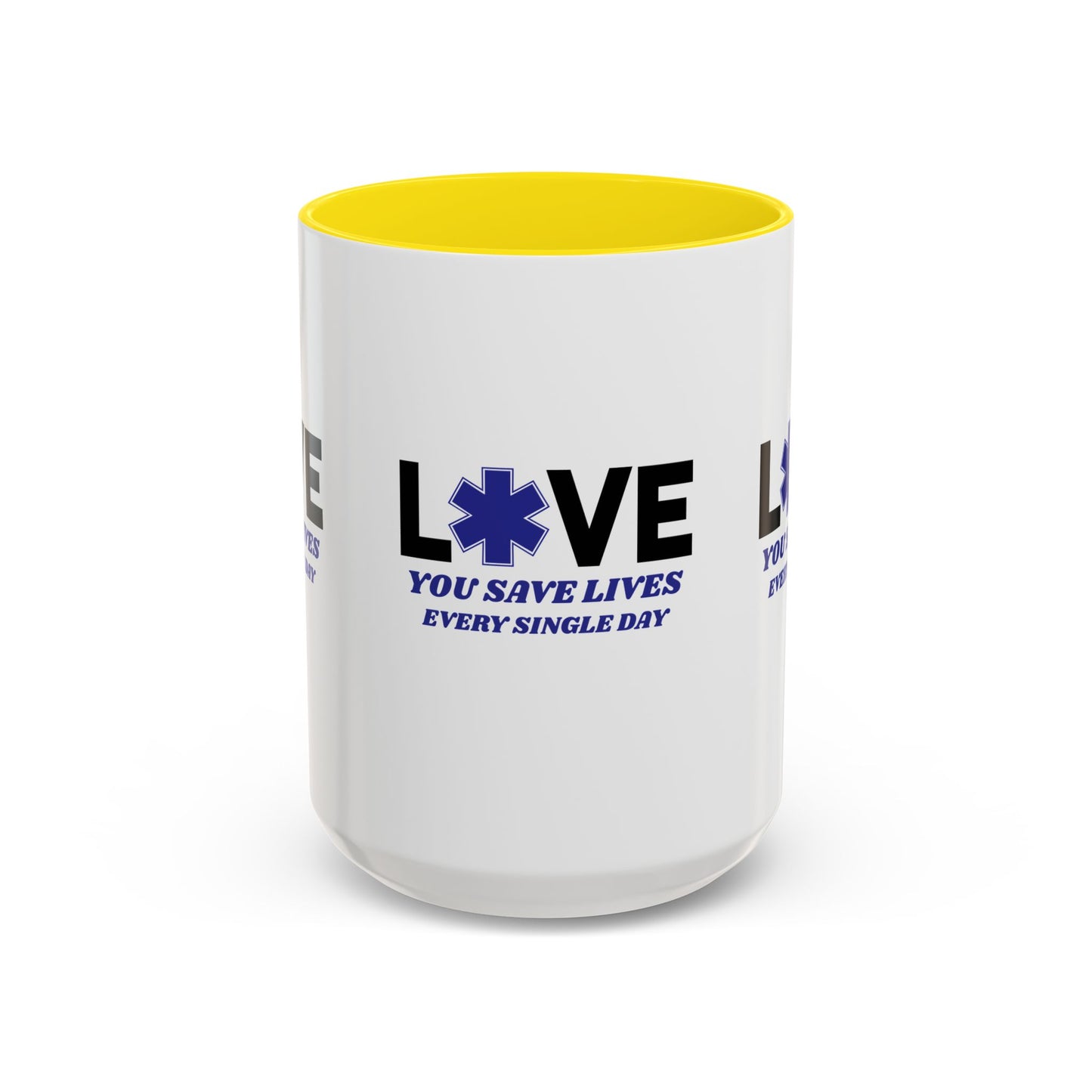 EMS Accent Coffee Mug – You save lives every single day