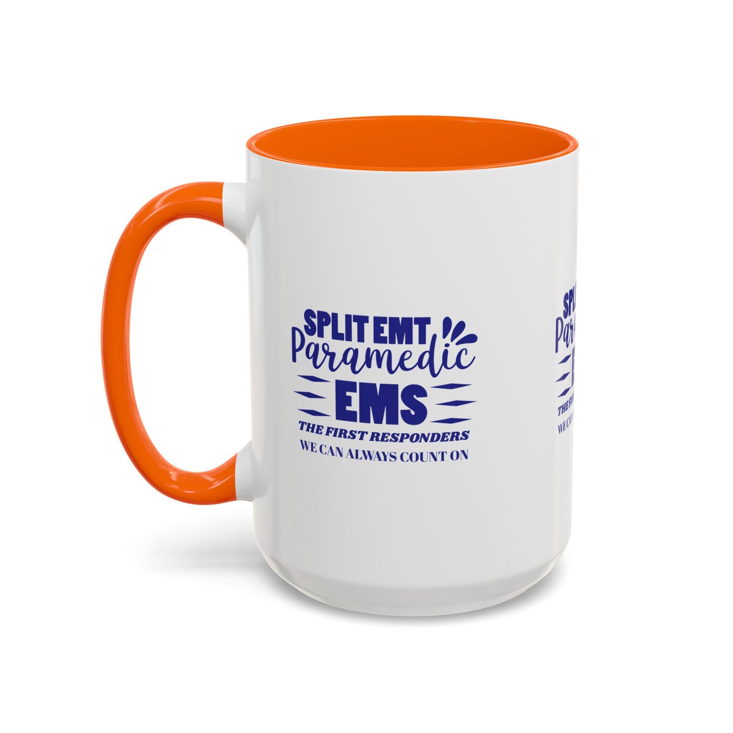 EMS Accent Coffee Mug – EMS: the first responders we can always count on