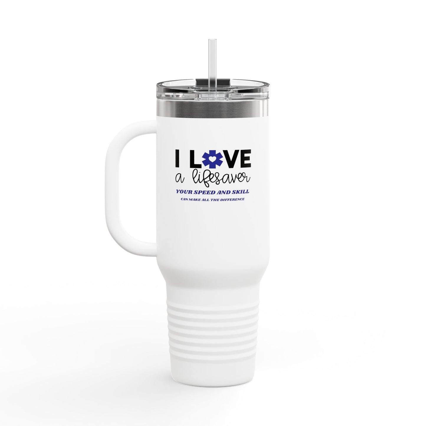 EMS Insulated Travel Mug, 40oz - Your speed and skill can make all the difference