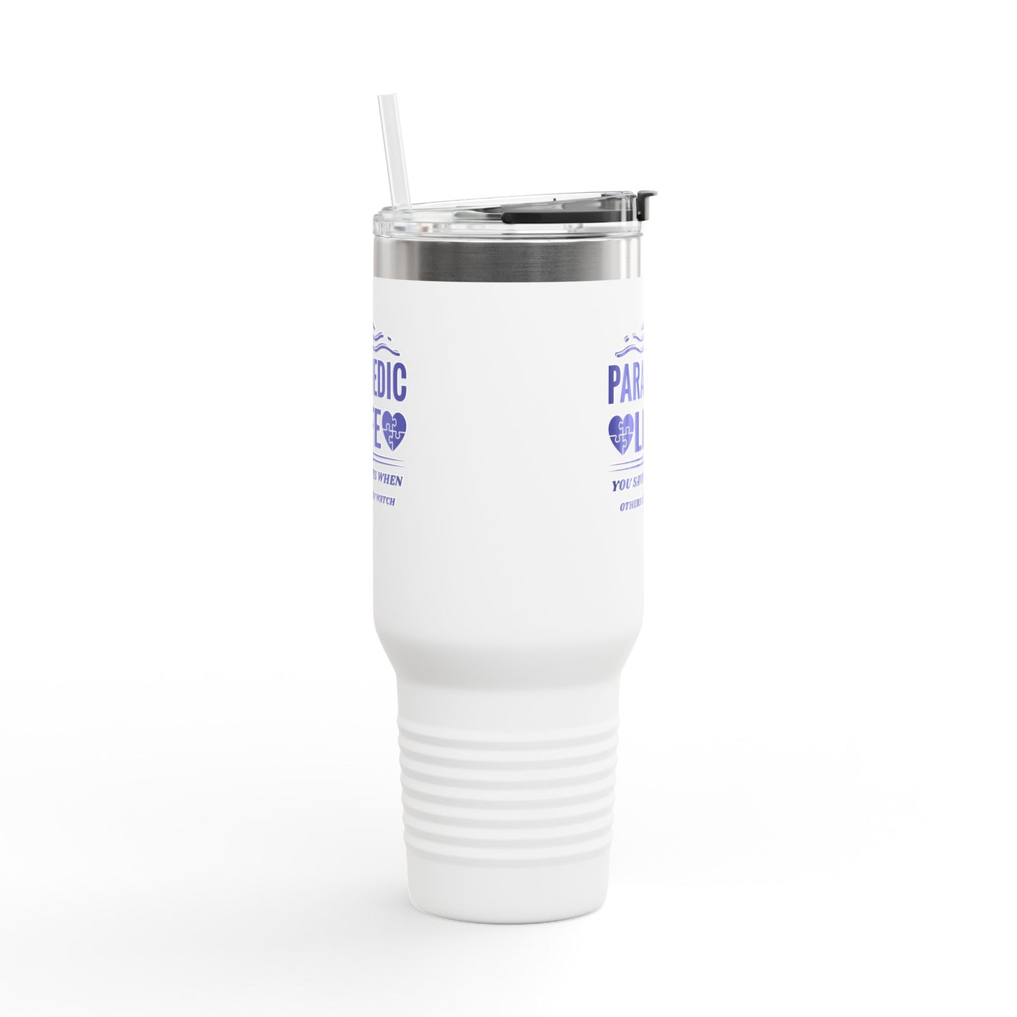 EMS Insulated Travel Mug, 40oz - You save lives when others can only watch