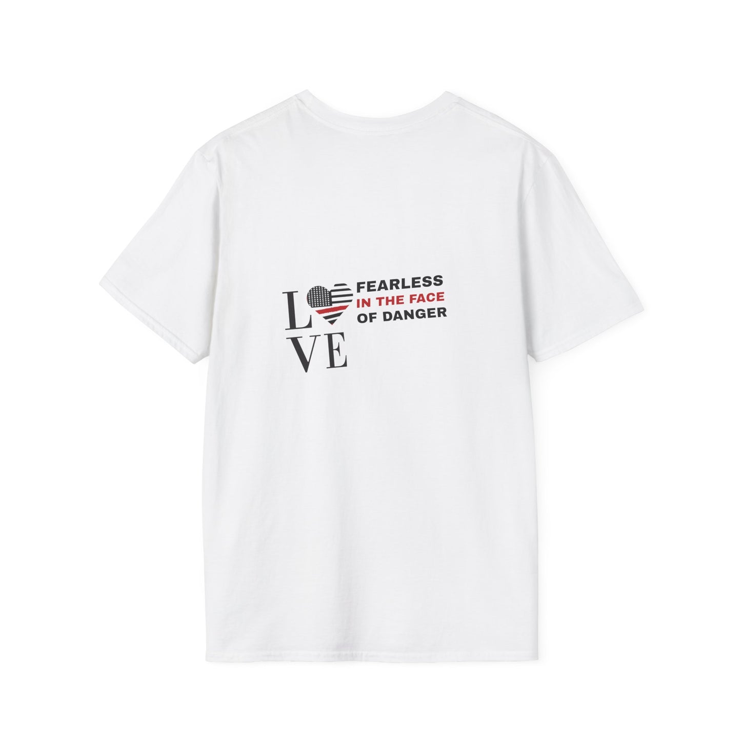 Firefighter Softstyle T-Shirt – Fearless in the face of danger