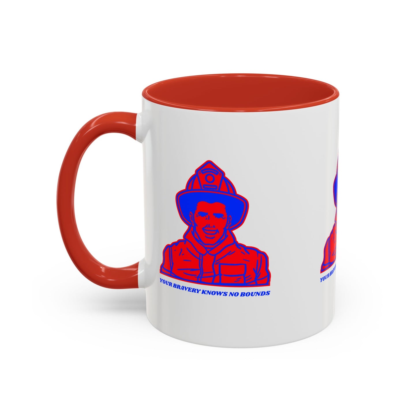 Firefighter Accent Coffee Mug – Your bravery knows no bounds