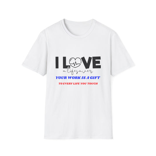 EMS Inspiration Softstyle T-Shirt – Your work is a gift to every life you touch